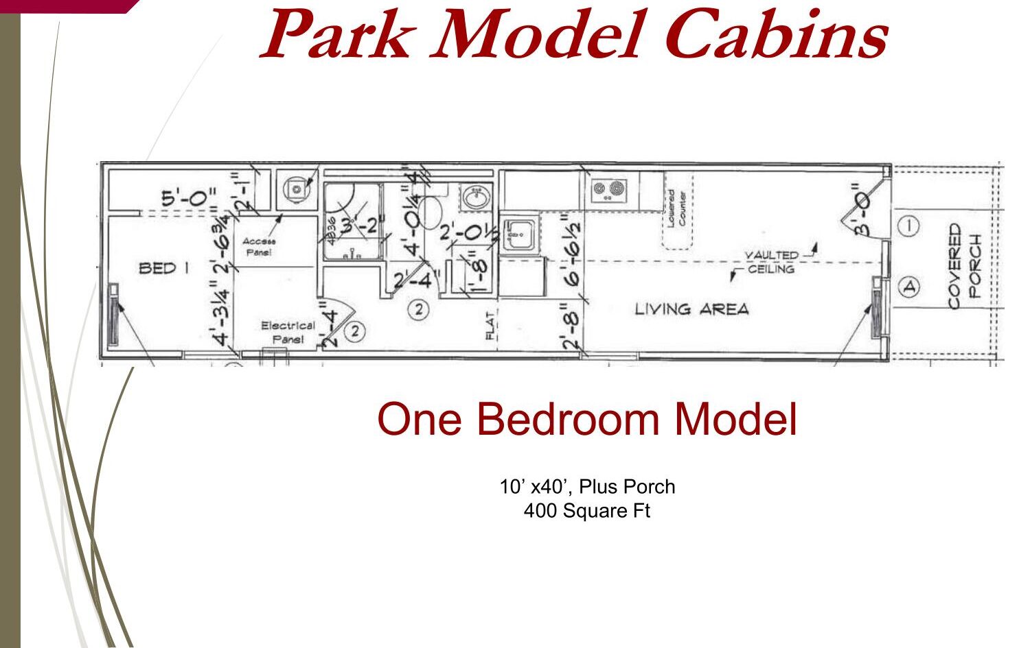 Park Model Cabin